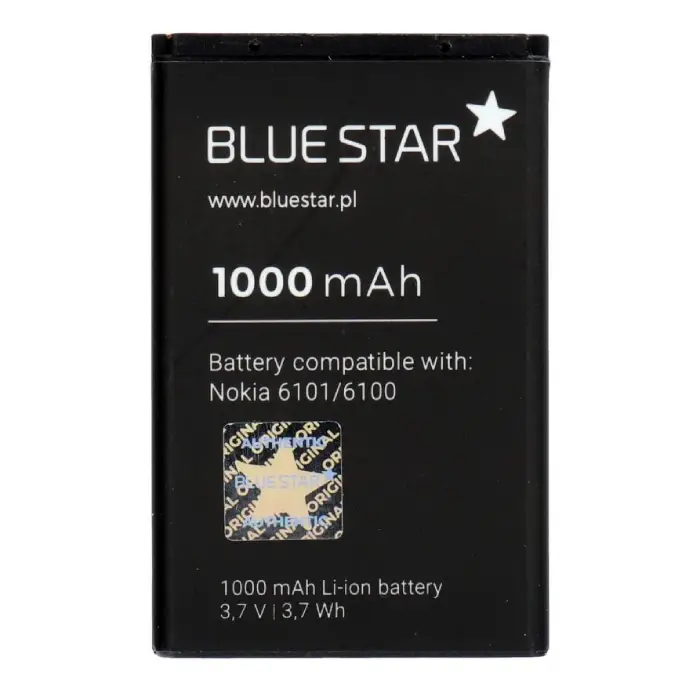 Bateria do Nokia 6101-6100-6300 1000 mAh Li-Ion Blue Star PREMIUM