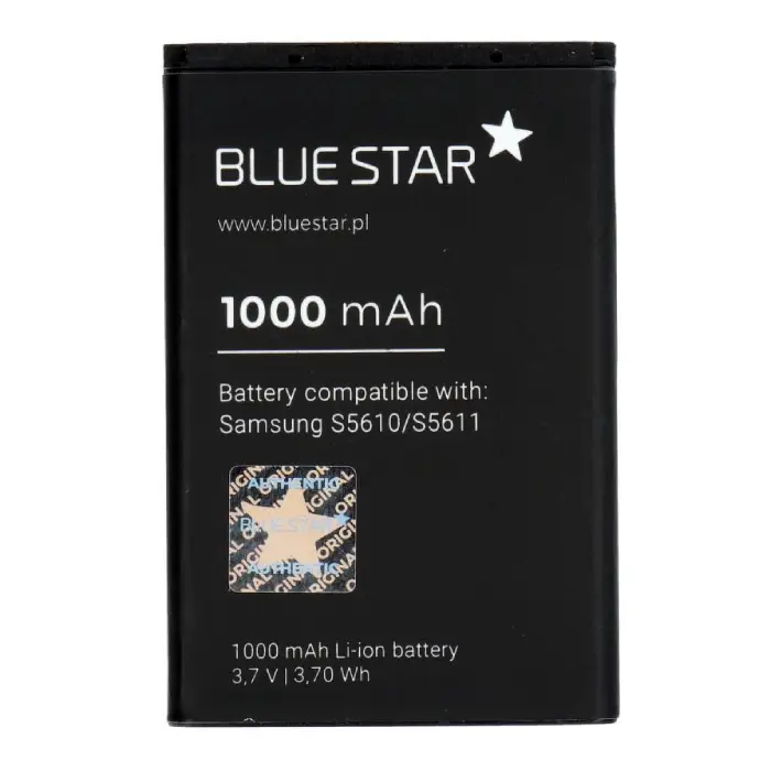 Bateria do Samsung S5610,S5611,L700,S3650, CorbyS5620,B3410 DelphiS5260, Star II 1000 mAh Li-Ion Blue Star PREMIUM